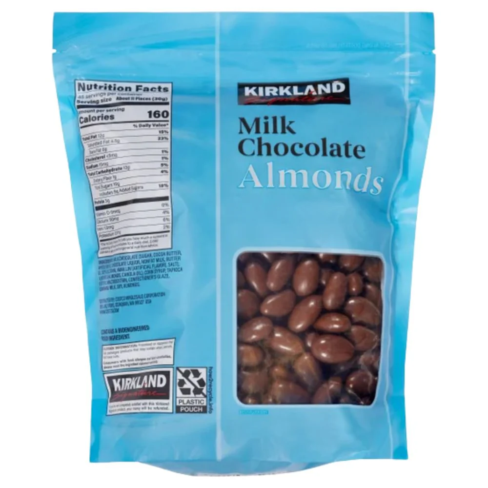 Kirkland Milk Chocolate Almonds 1.36Kg - Image 3