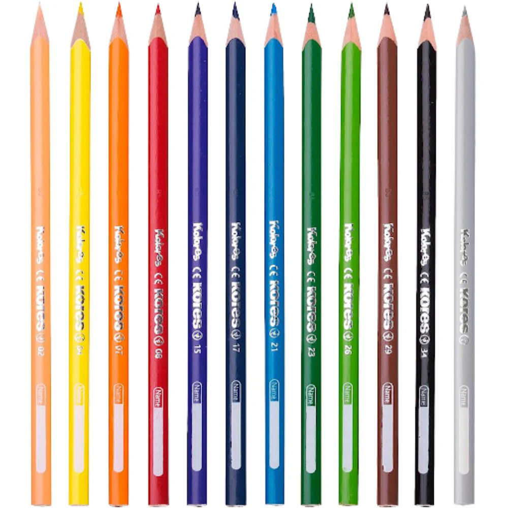 Kores Lapices De Colores Triangulares 3MM 12 Und - Image 2