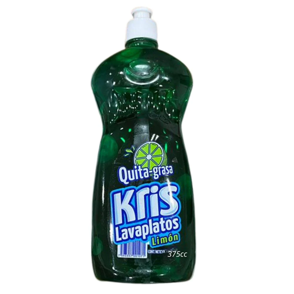 Kris Lavaplatos Quita Grasas Limón 375cc