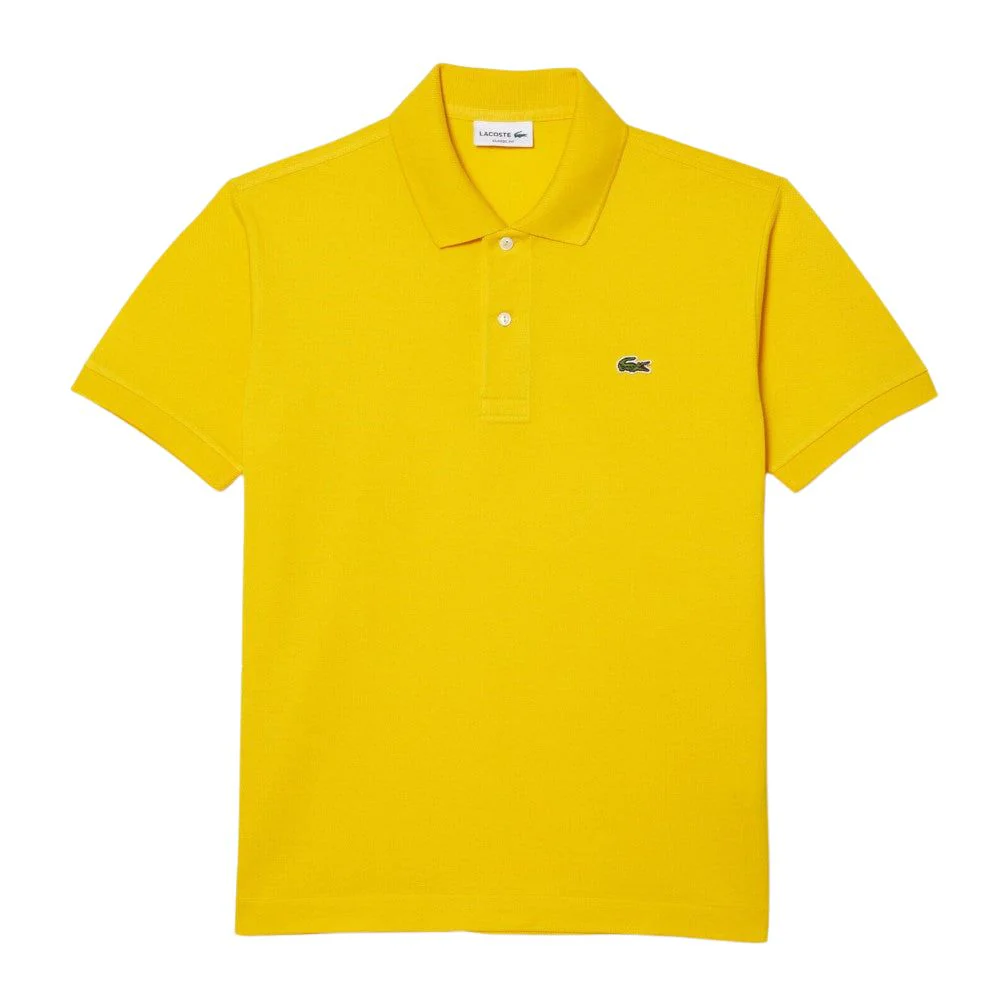 Lacoste Chemise Amarilla Para Caballero - Image 4