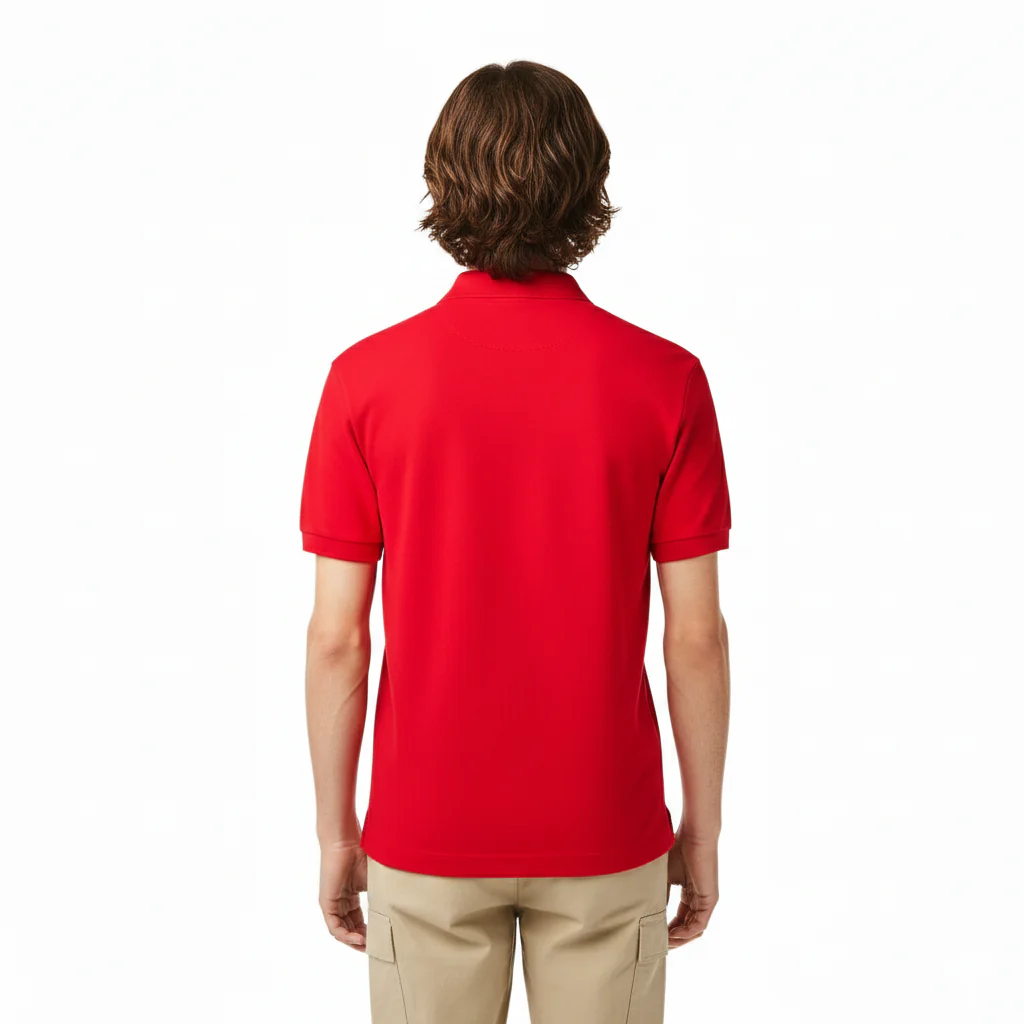 Lacoste Chemise Rojo Para Caballero - Image 3