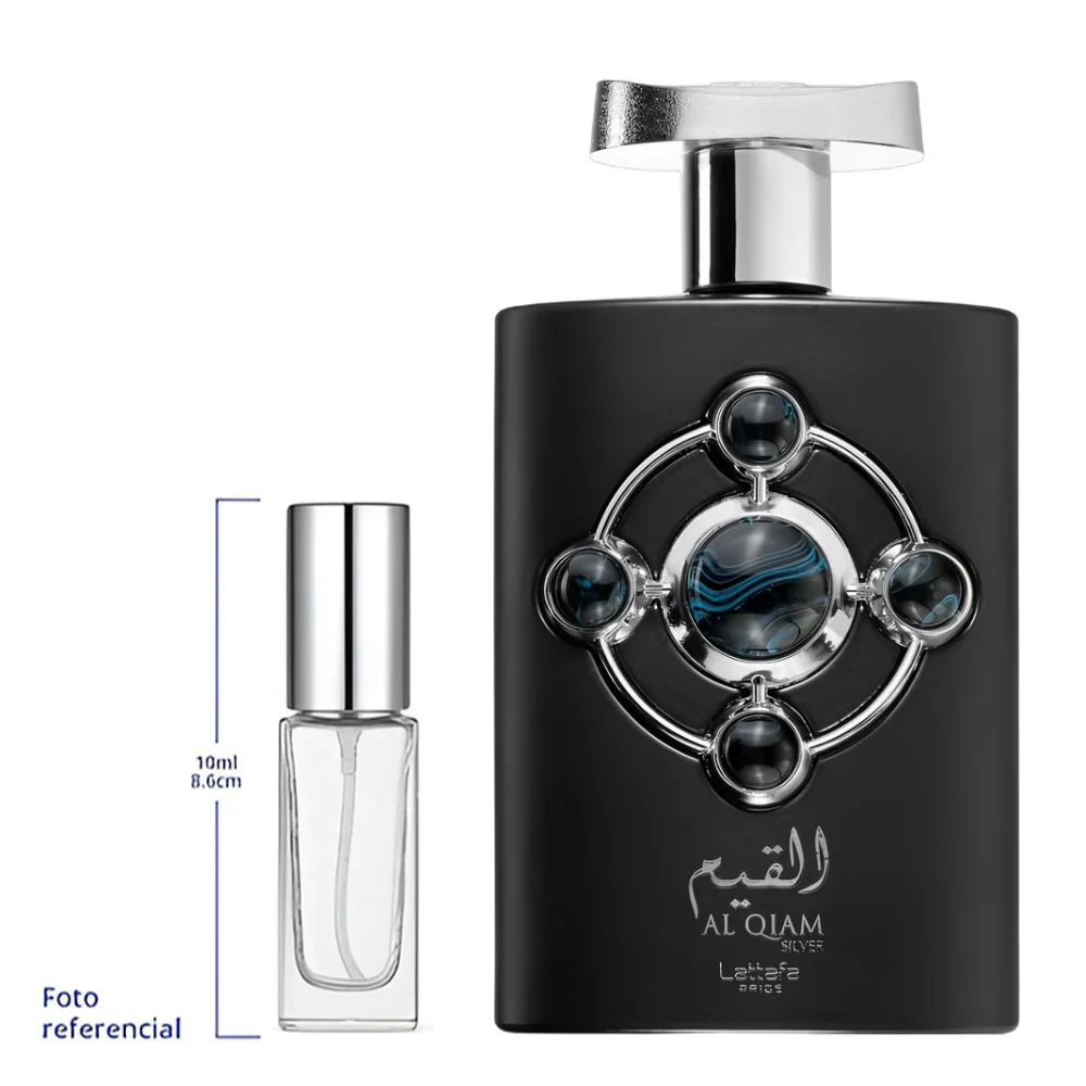 Lattafa Al Qiam Silver Decant Travel Size Eau De Parfum Unisex - Image 2
