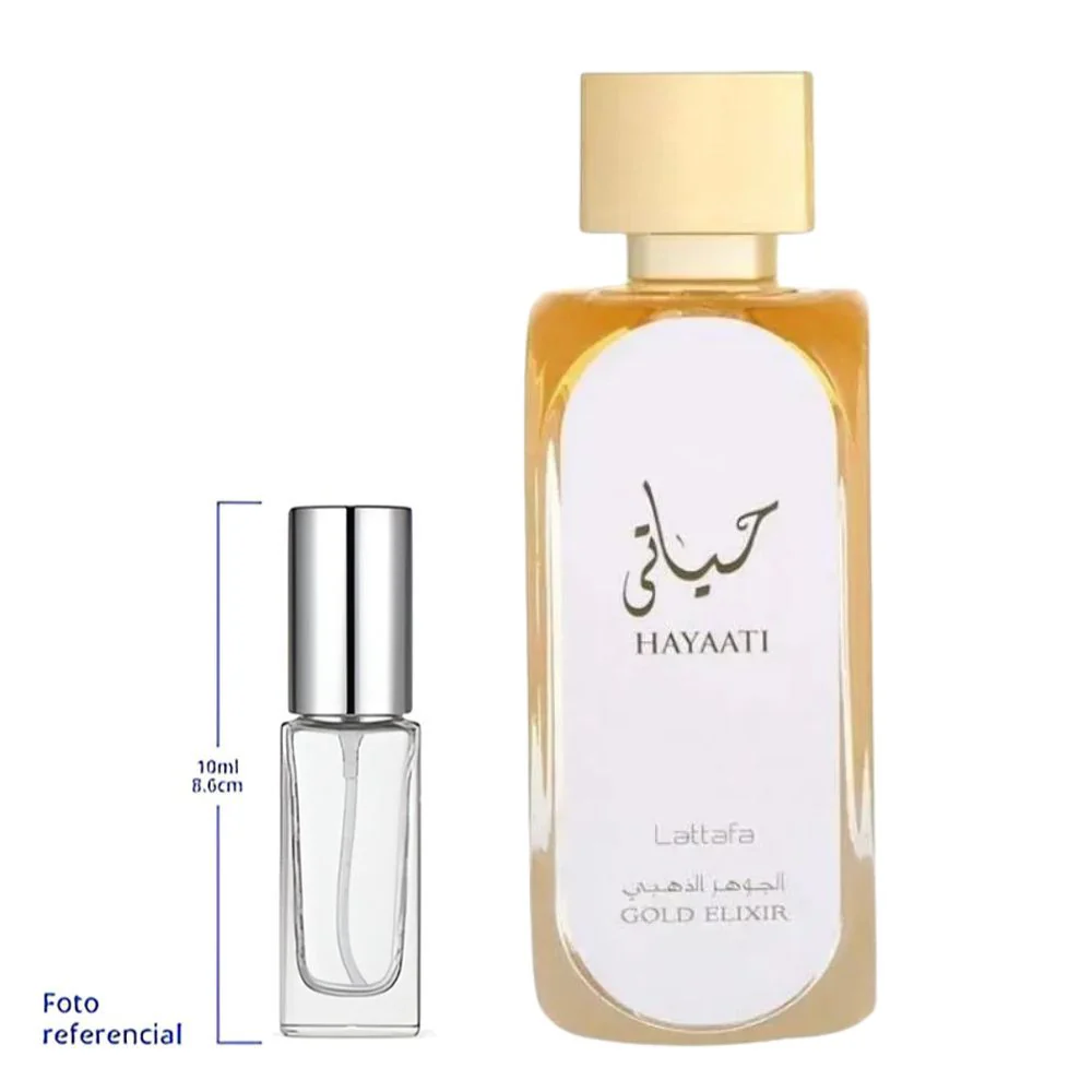 Lattafa Hayaati Gold Elixir Decant Travel Size Eau De Parfum Unisex - Image 2