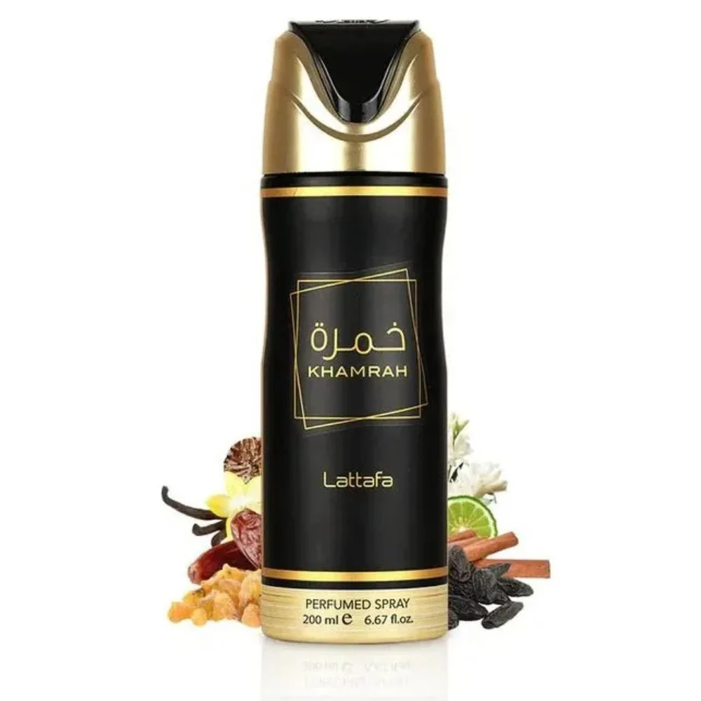 Lattafa Khamrah Perfumed Body Spray Unisex 200ml - Image 2
