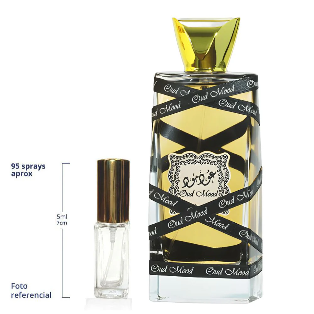 Lattafa Oud Mood Decant Travel Size Eau De Parfum Unisex