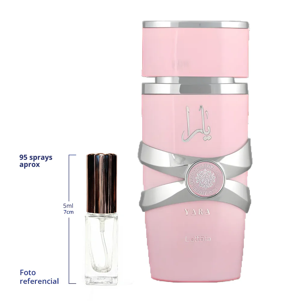Lattafa Yara Decant Travel Size Eau De Parfum For Woman