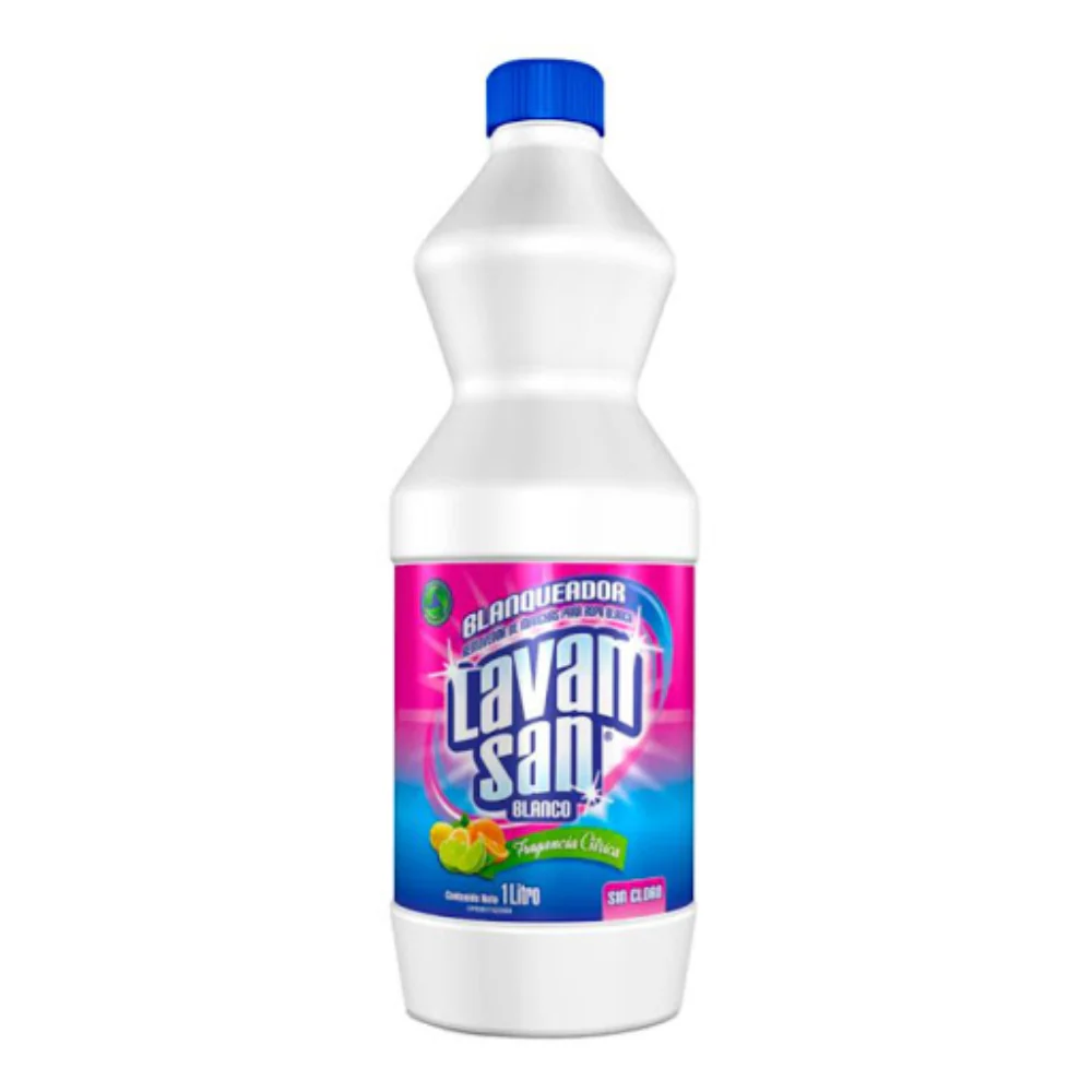 Lavansan Blanqueador Ropa Más Blanca 1L
