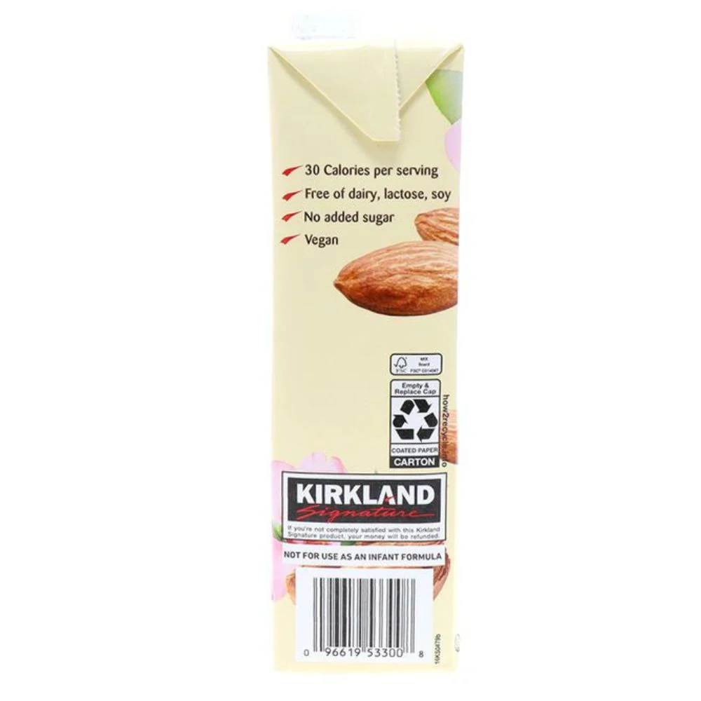 Leche de Almendras Kirkland Organic Unsweetened Vanilla 946ml - Image 2