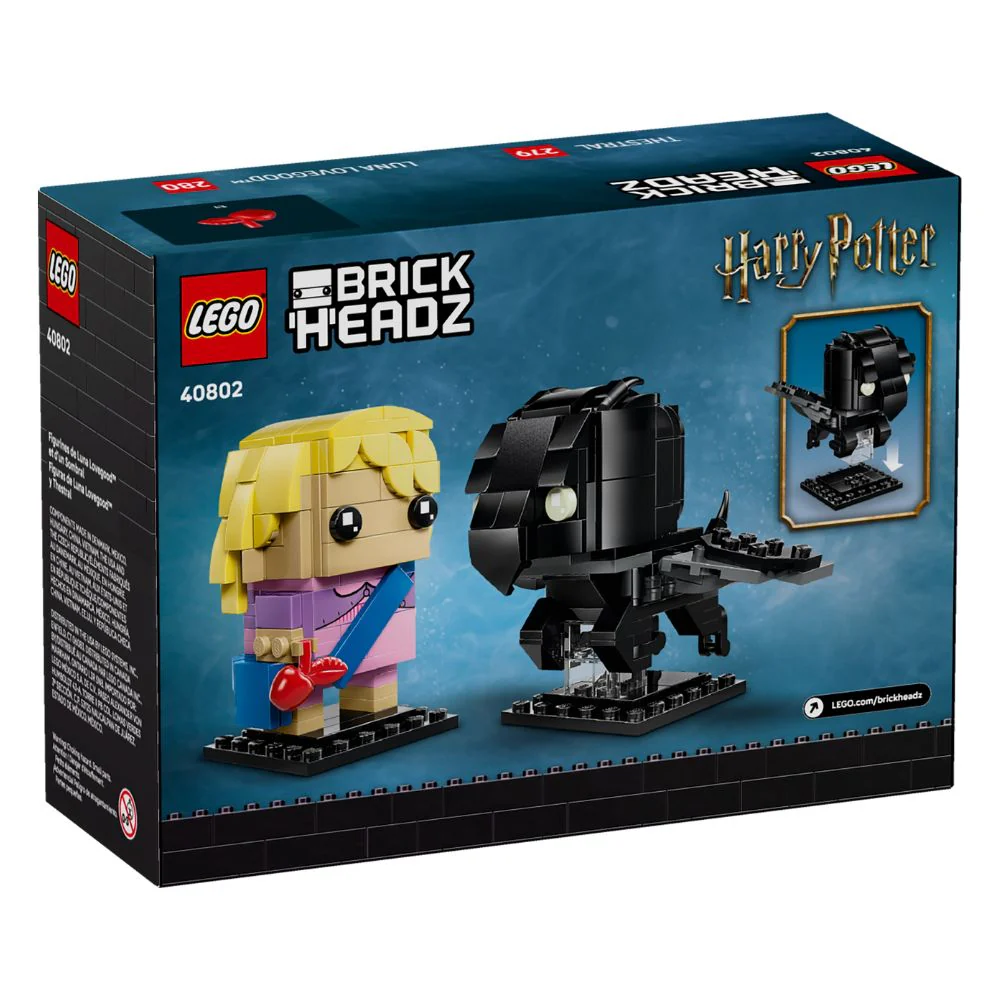 Lego Brick Headz Harry Potter Luna Lovegood & Thestral Figures 292 Pzs 10+ - Image 4