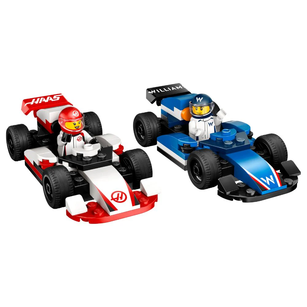 Lego City Formula 1 Williams Racing & Hass Race Cars 92 Pzs 4+ - Image 3