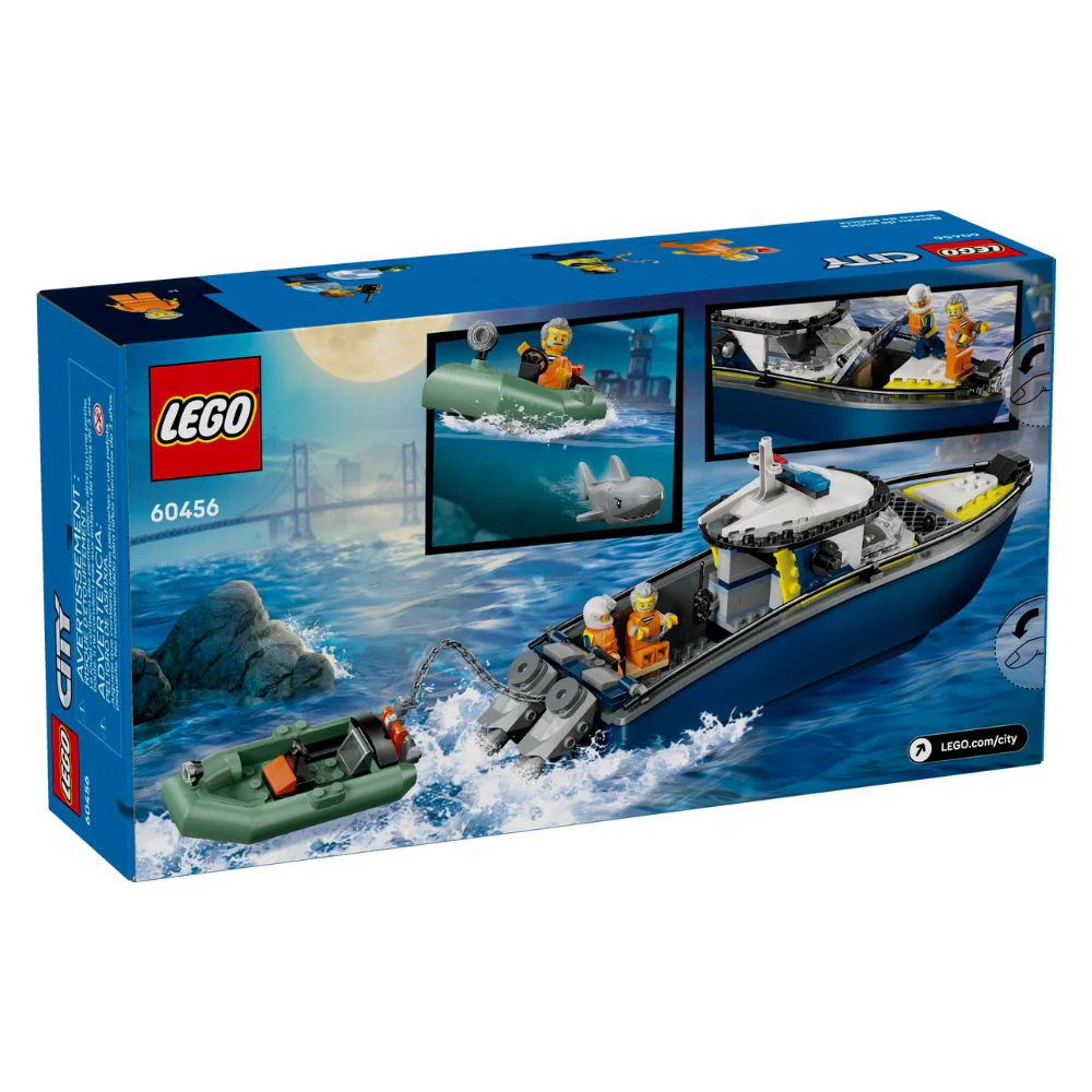Lego City Police Boat 264 Pzs 6+ - Image 3