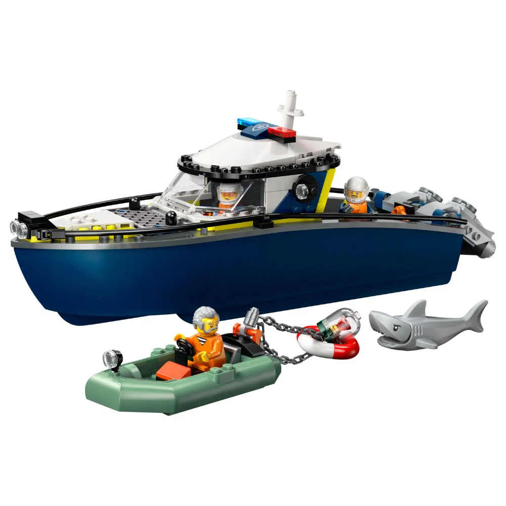 Lego City Police Boat 264 Pzs 6+ - Image 4