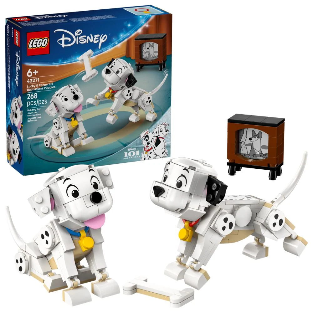 Lego Disney Lucky & Penny 101 Dalmatians Puppies 268 Pzs 6+ - Image 2