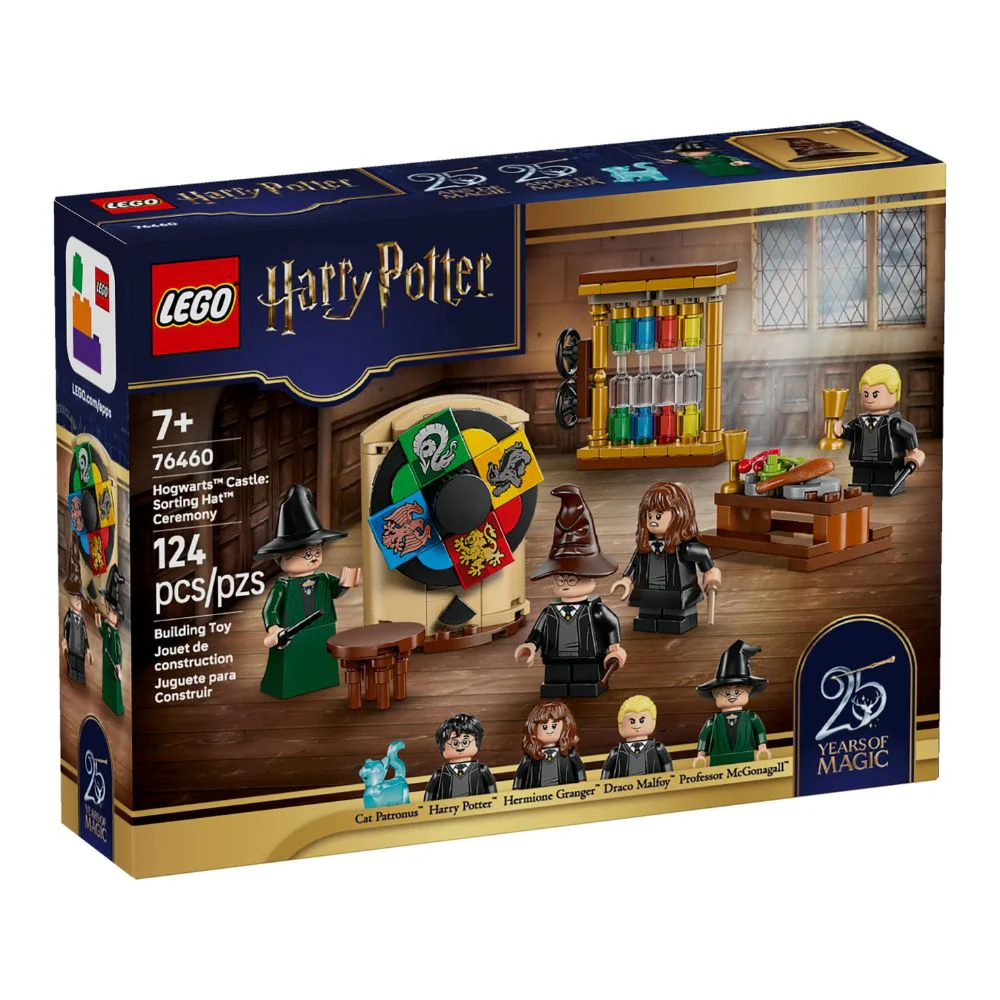 Lego Harry Potter Hogwarts Castle Sorting Hat Ceremony 124 Pzs 7+