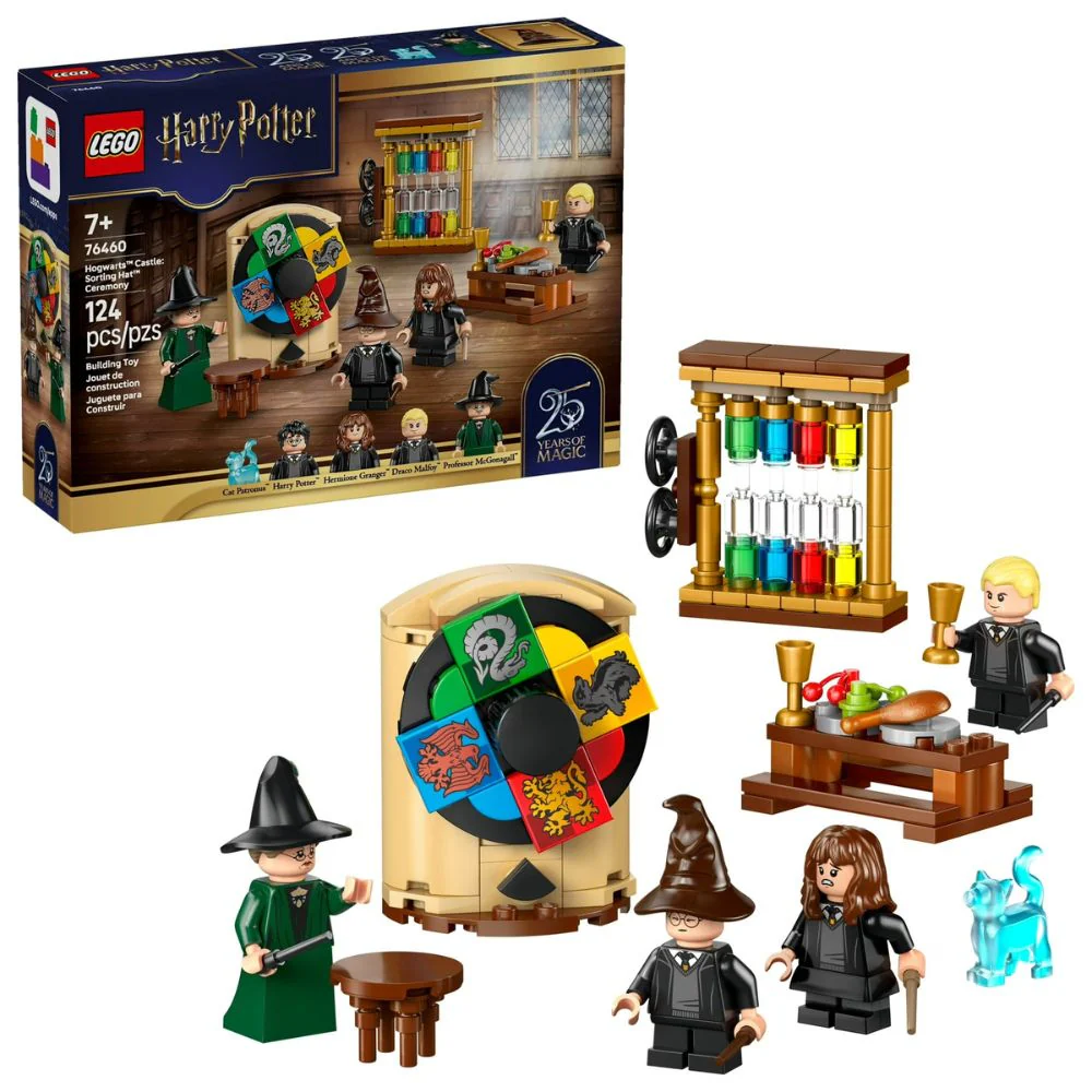 Lego Harry Potter Hogwarts Castle Sorting Hat Ceremony 124 Pzs 7+ - Image 2