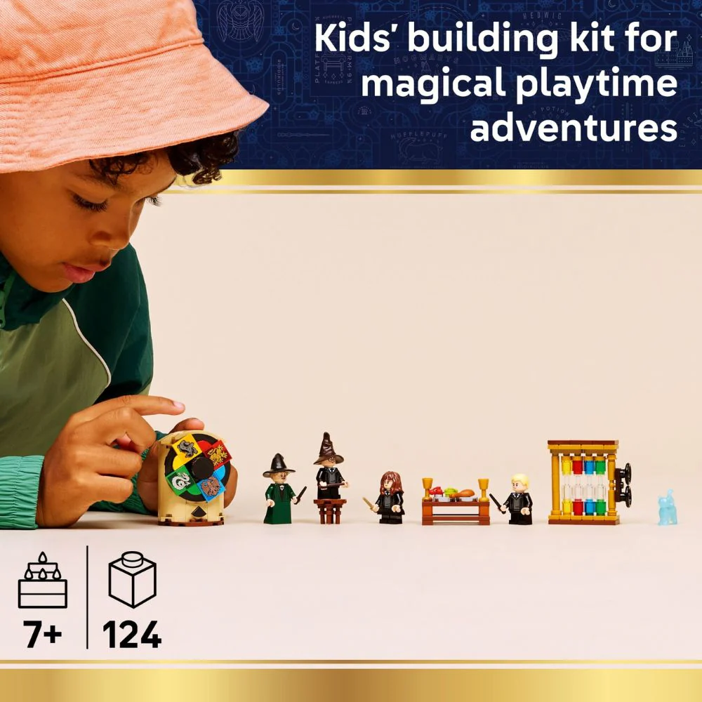 Lego Harry Potter Hogwarts Castle Sorting Hat Ceremony 124 Pzs 7+ - Image 5