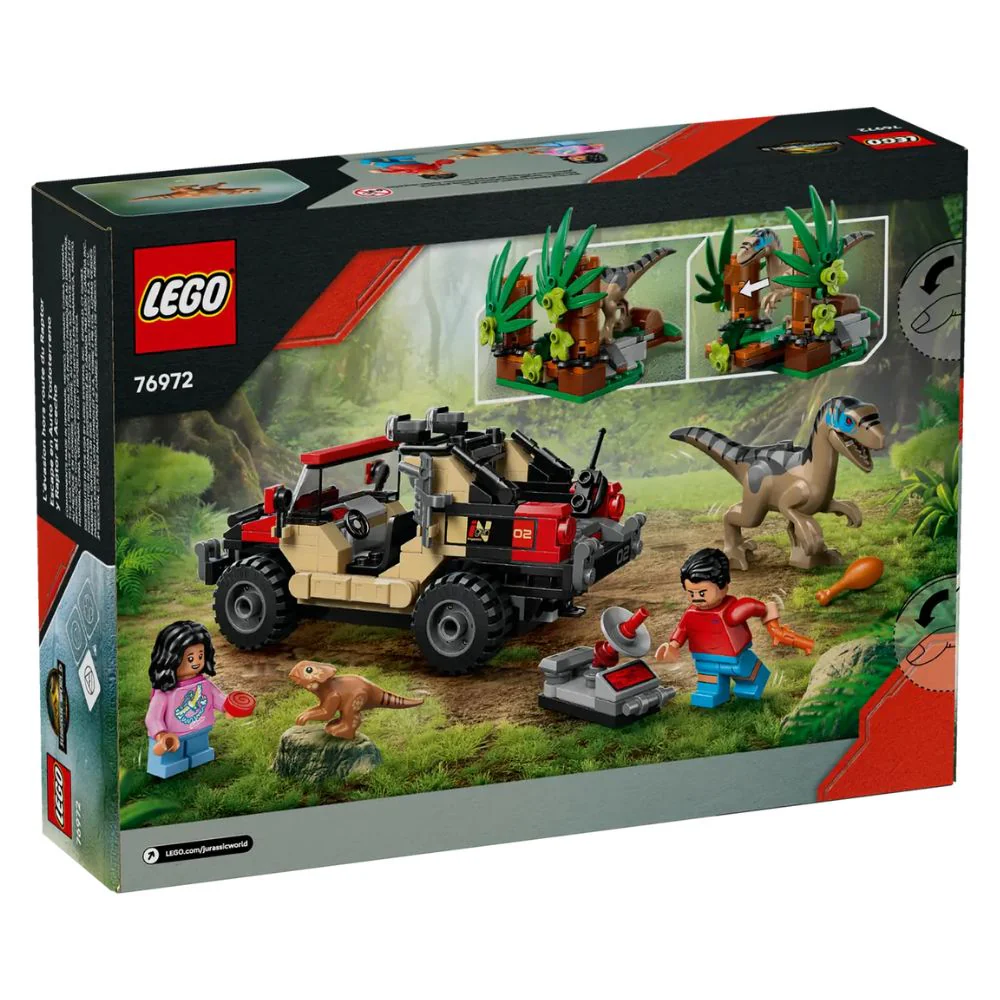 Lego Jurassic World Raptor Off-Road Escape 285 Pzs 6+ - Image 3