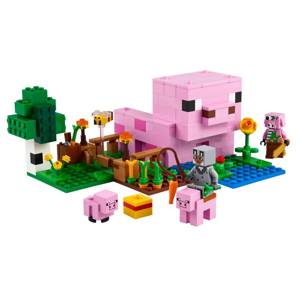 Lego Minecraft The Baby Pig House 238 Pzs 7+ - Image 3