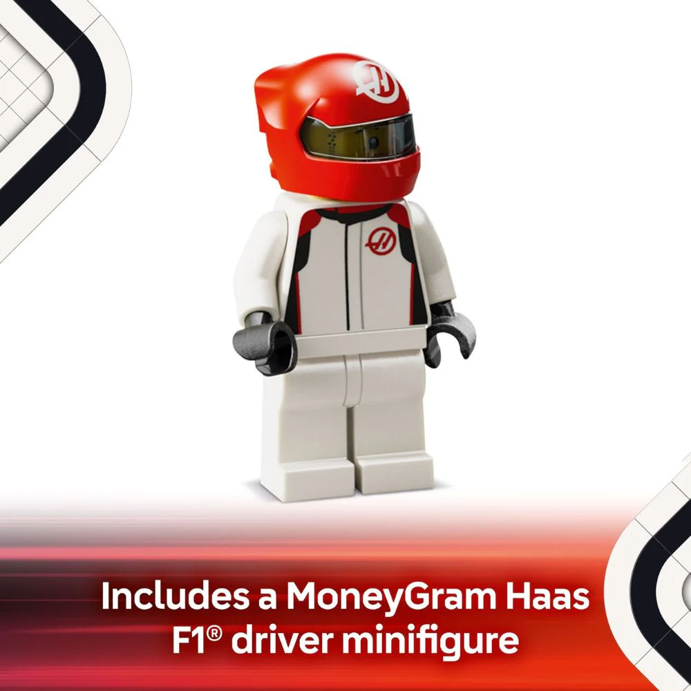 Lego Speed Champions Formula 1 MoneyGram Haas F1 Team VF-24 242 Pzs 10+ - Image 4