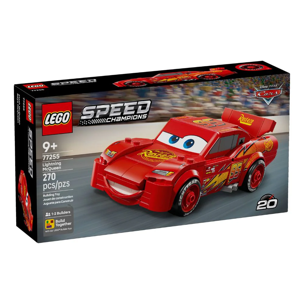Lego Speed Champions Lightning McQueen 270 Pzs 9+