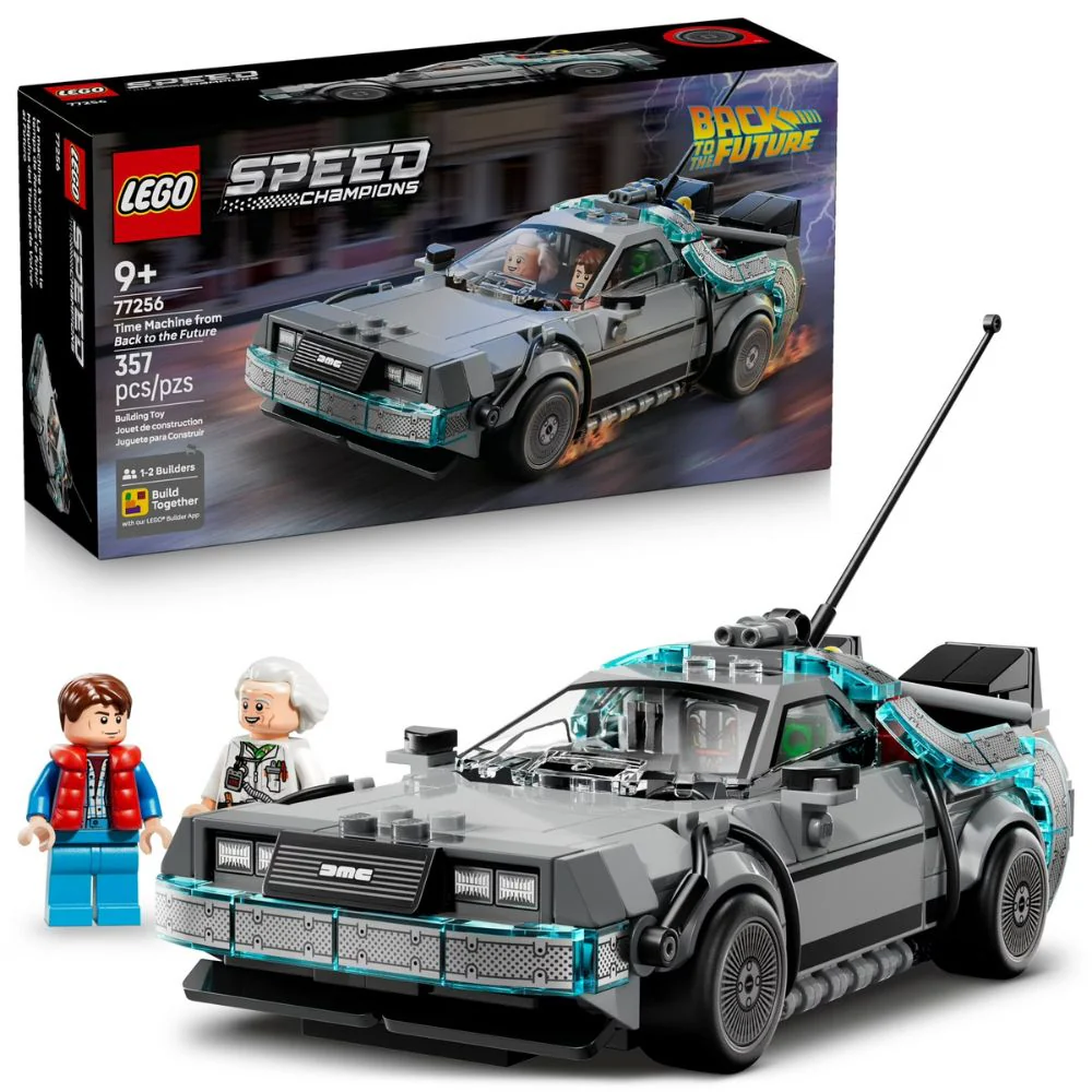 Lego Speed Champions Time Machine From Back To The Future 357 Pzs 9+ - Image 2
