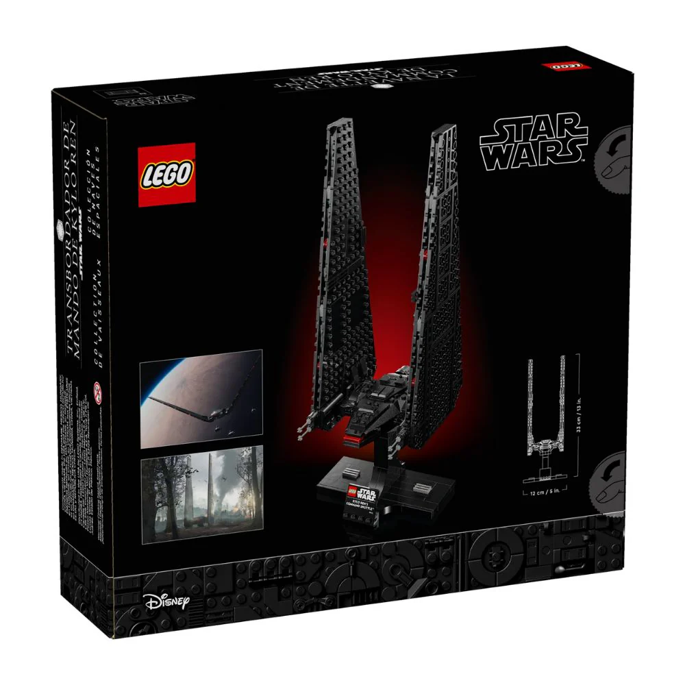 Lego Star Wars Kylo Ren's Command Shuttle 386 Pzs 18+ - Image 4