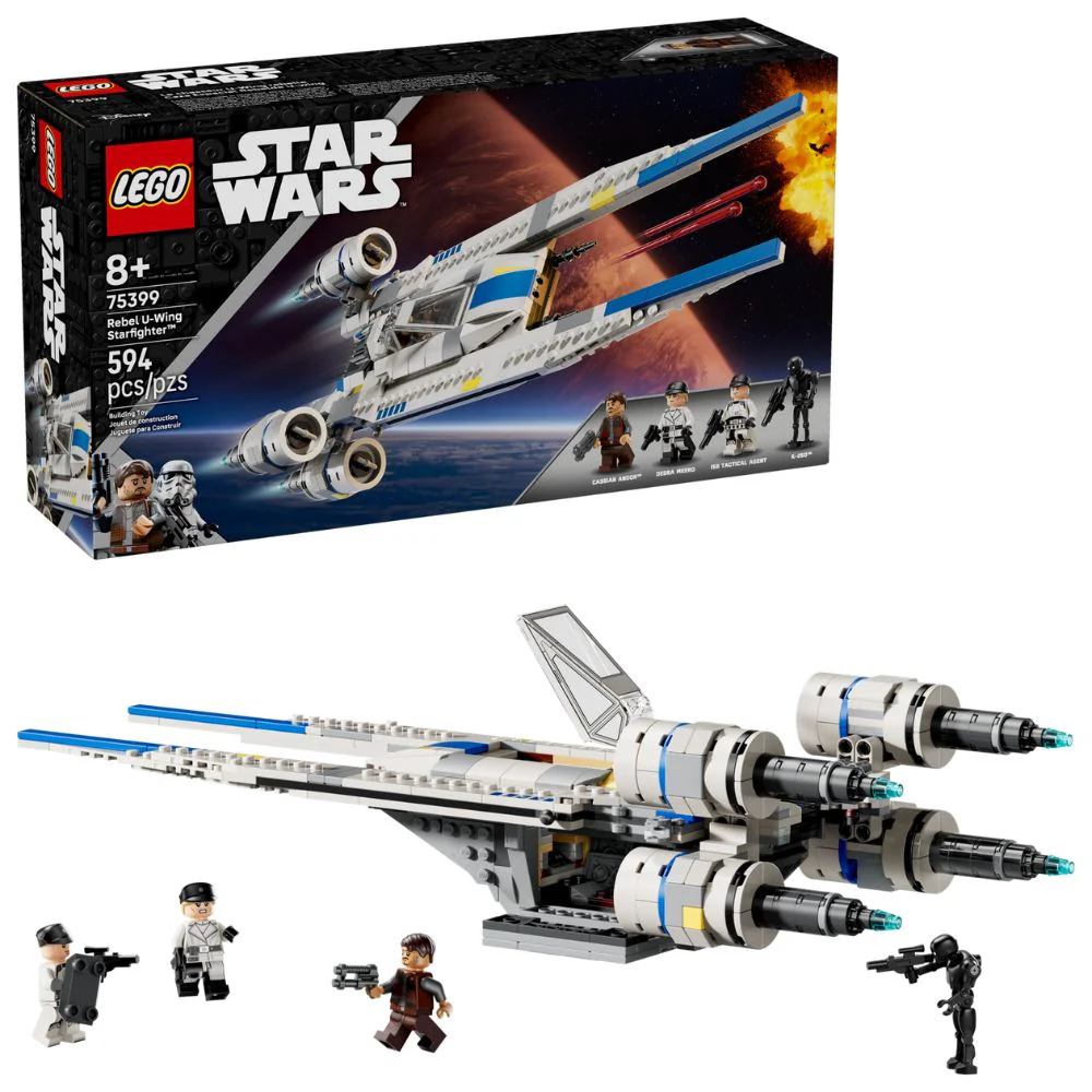 Lego Star Wars Rebel U-Wing Starfighter 594 Pzs 8+ - Image 2