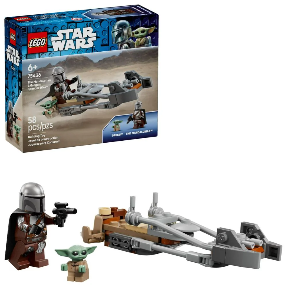 Lego Star Wars The Mandalorian & Grogu's Speeder Bike 58 Pzs 6+ - Image 2