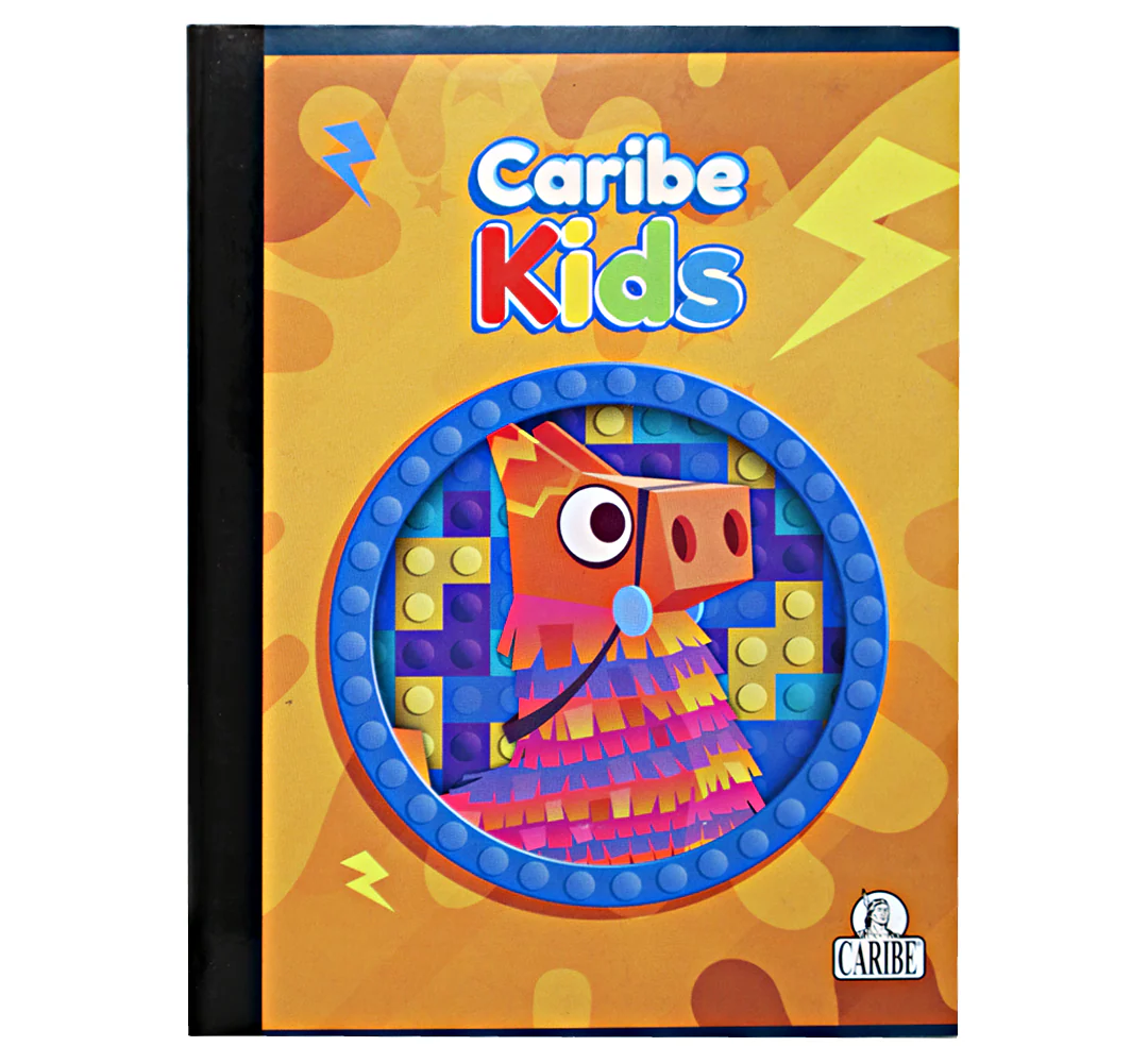 Cuaderno Empastado Doble Linea Caribe Kids Modelos Surtidos 100 Hojas - Image 6