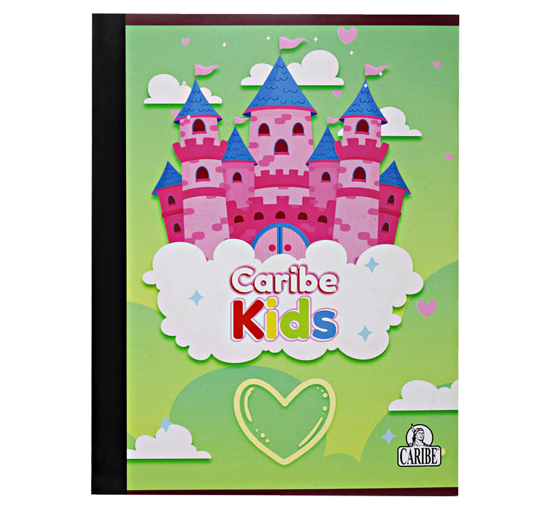Cuaderno Empastado Doble Linea Caribe Kids Modelos Surtidos 100 Hojas - Image 7