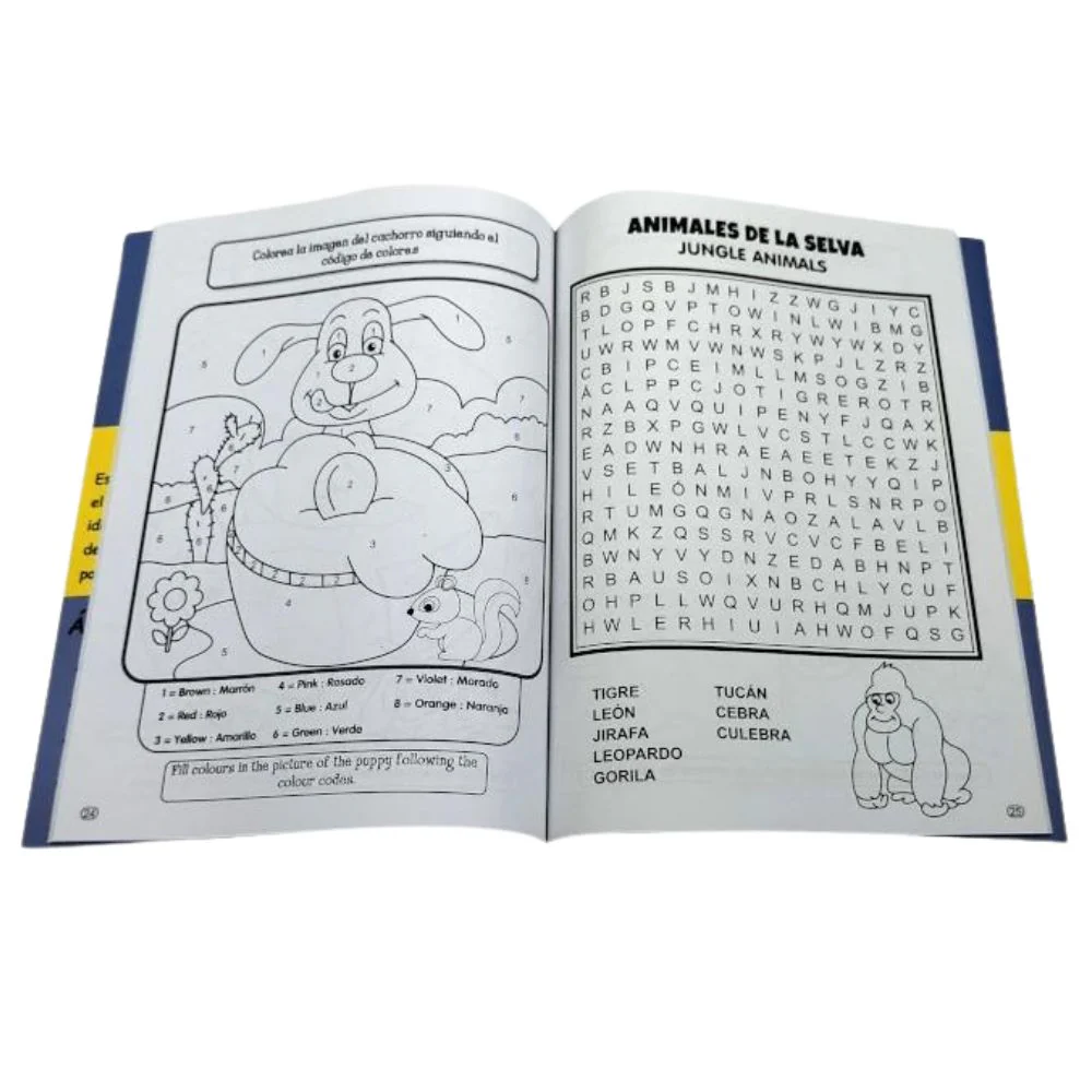 Libro 1 Mega Mente Mix En Ingles y Español 48 pag - Image 2