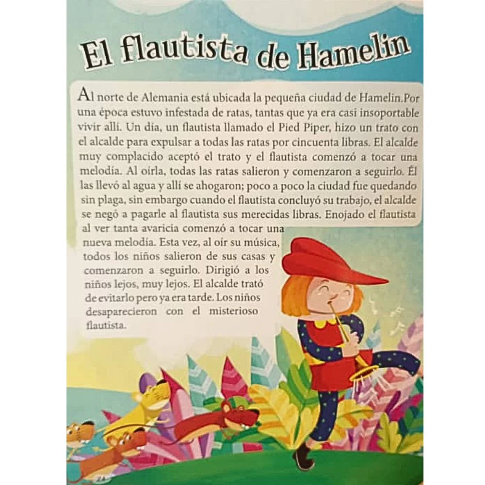 Libro De Lectura Cuentos Que Debes Saber 12 Historias de los Hermanos Grimm Y Perrault 24 pag - Image 2