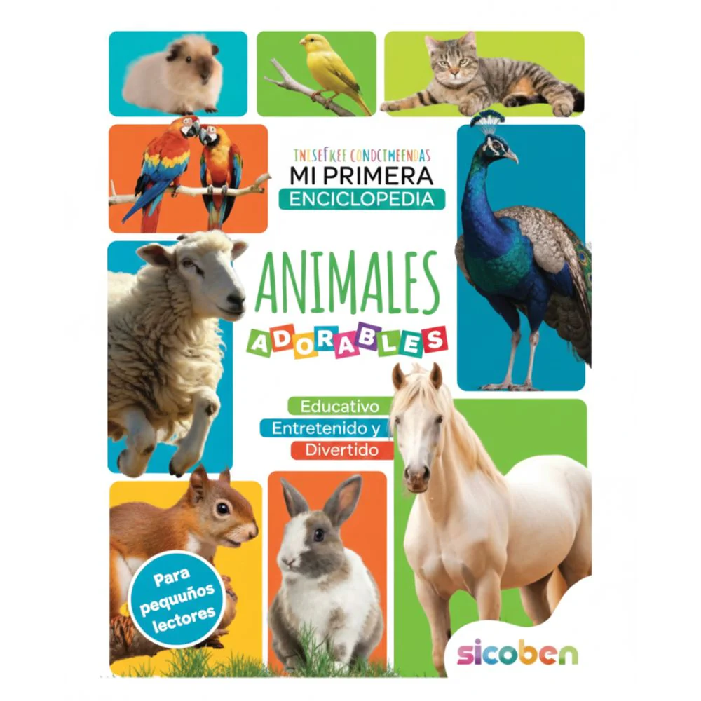 Libros Para Niños Increíbles Conocimientos Animales Adorables