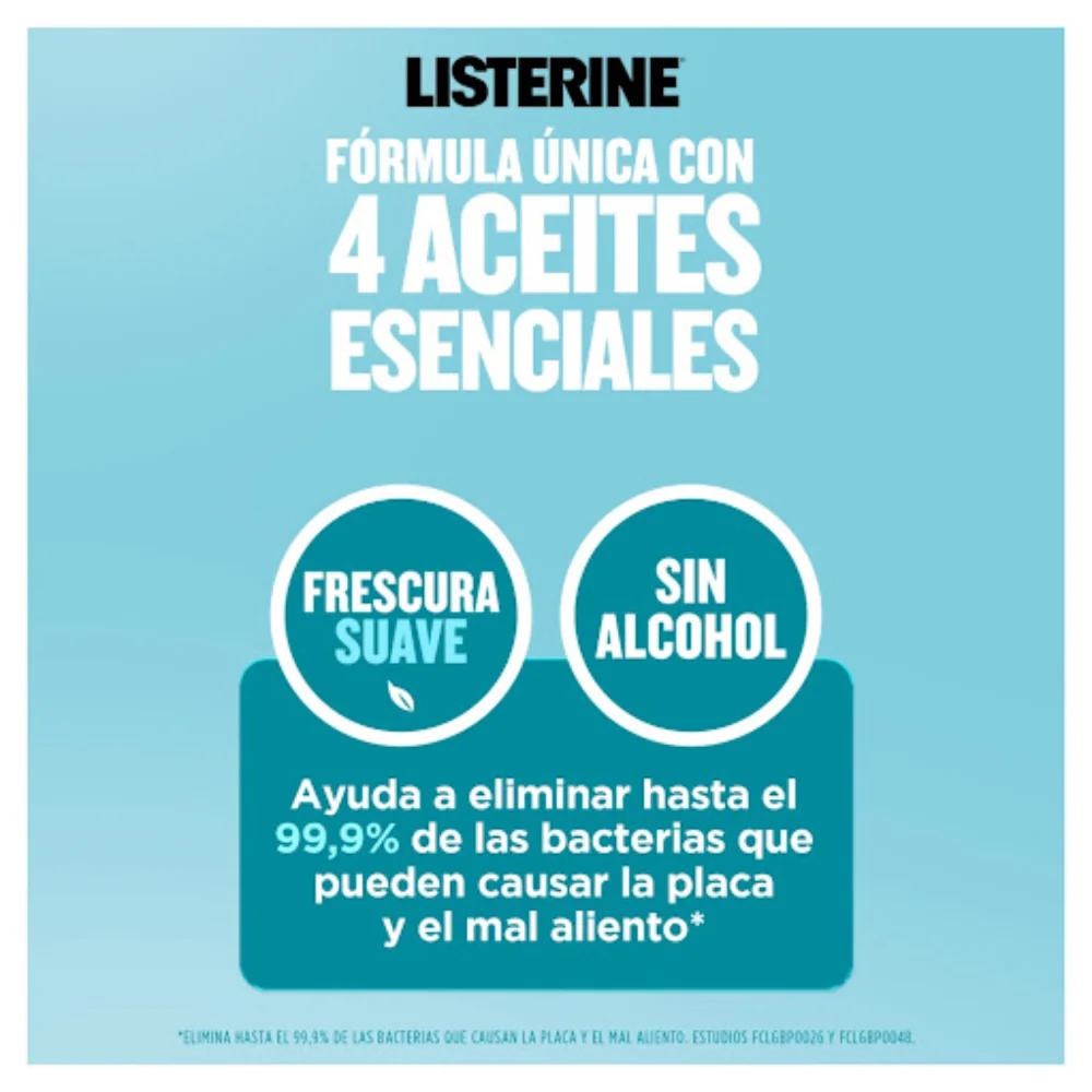 Listerine Enjuague Bucal Cool Mint Zero 500ml - Image 2