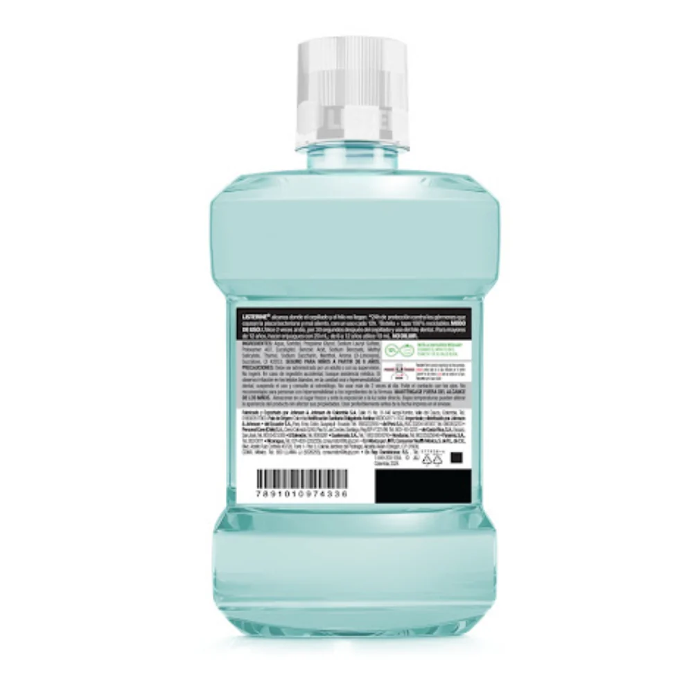 Listerine Enjuague Bucal Cool Mint Zero 500ml - Image 3