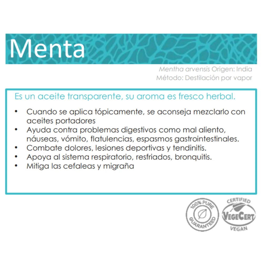 Olivia Be Pure Aceite para Difusor Esencial Menta 10ml - Image 2