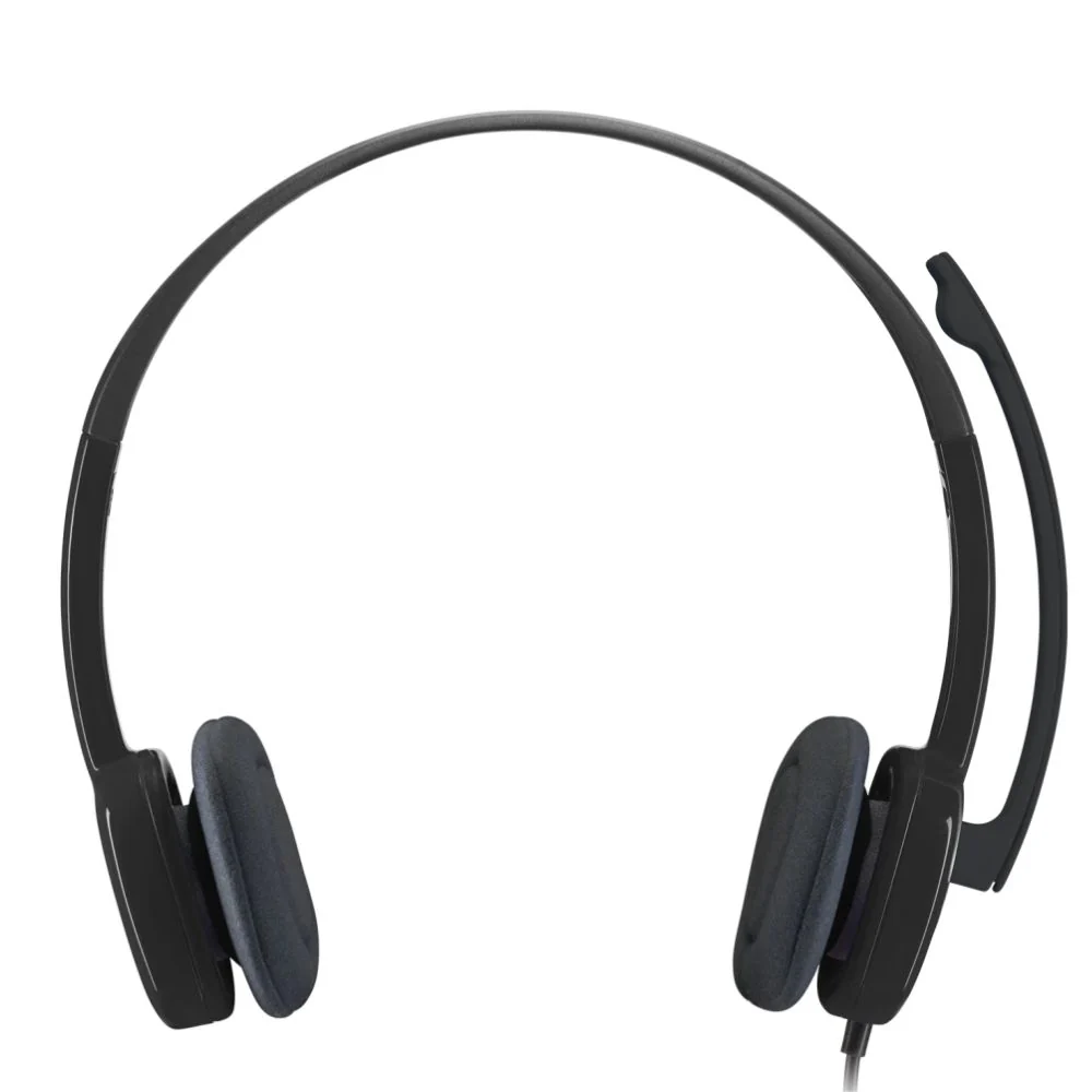 Logitech Audifonos Estereo Con Microfono Para Computadoras H151 Color Negro - Image 3