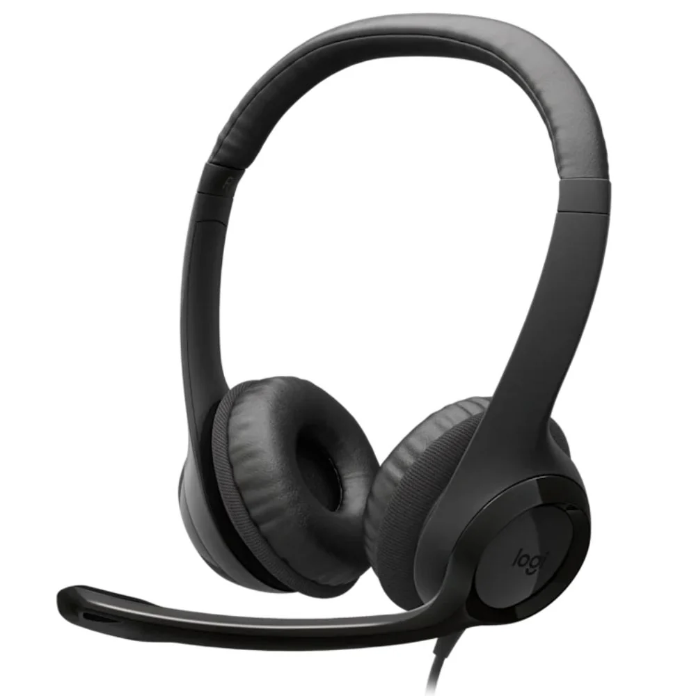 Logitech Audifonos H390 Con USB Para Computadora Negro - Image 2