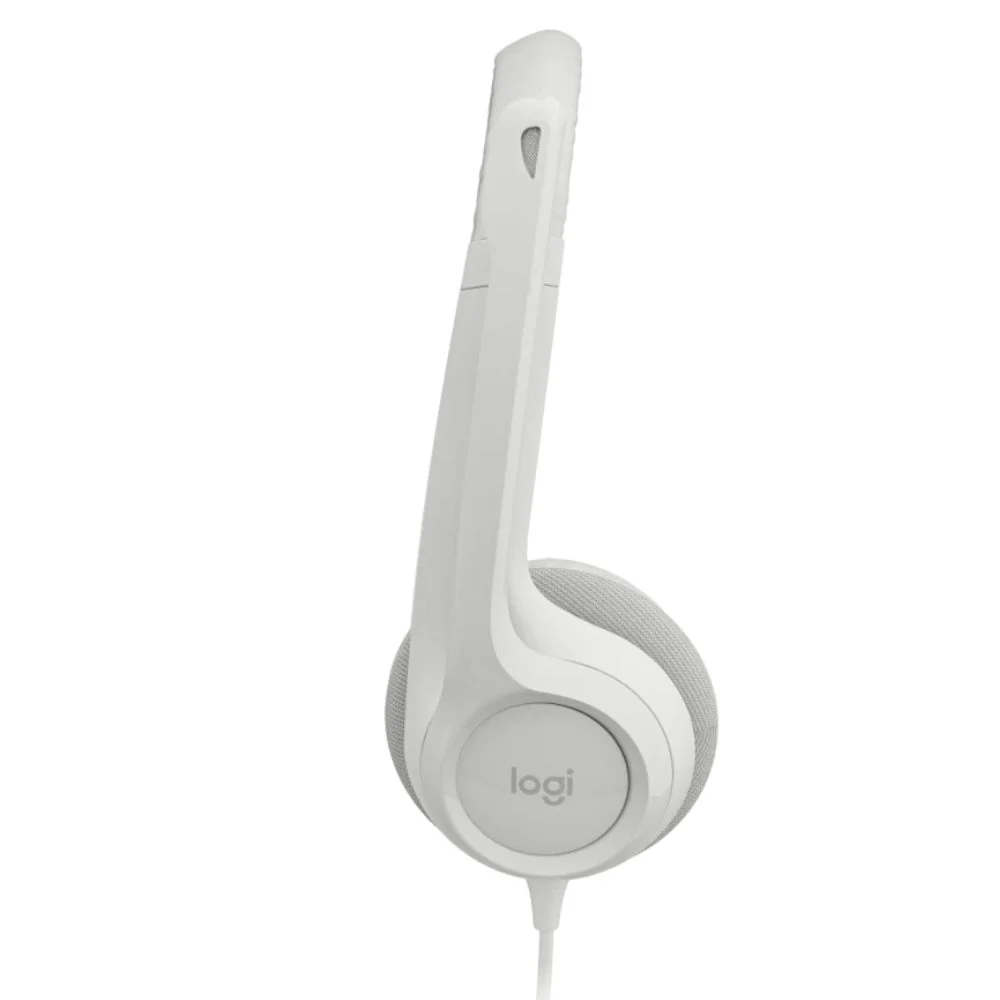 Logitech Audifonos H390 Con USB Para Computadora Blanco - Image 5