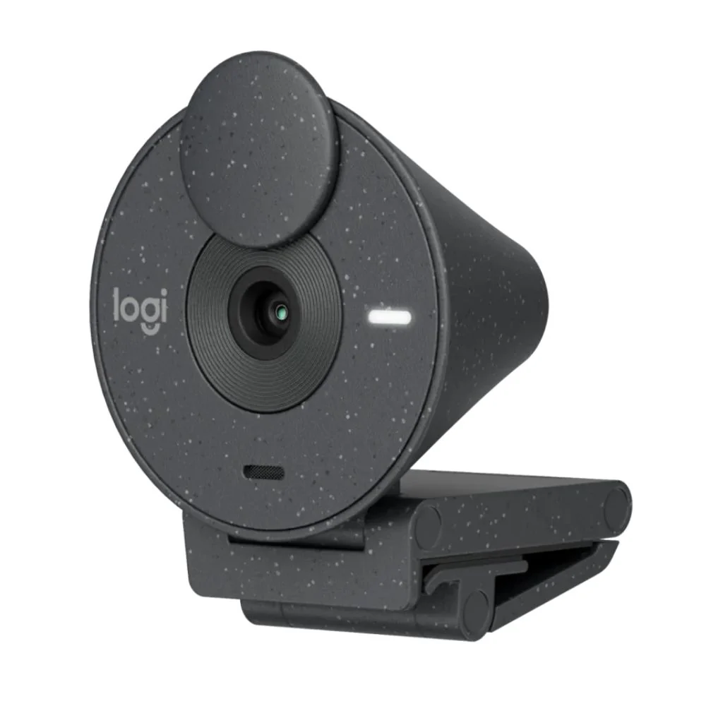 Logitech Brio 300 Webcam Full HD 1080p Color Gris Oscuro - Image 3