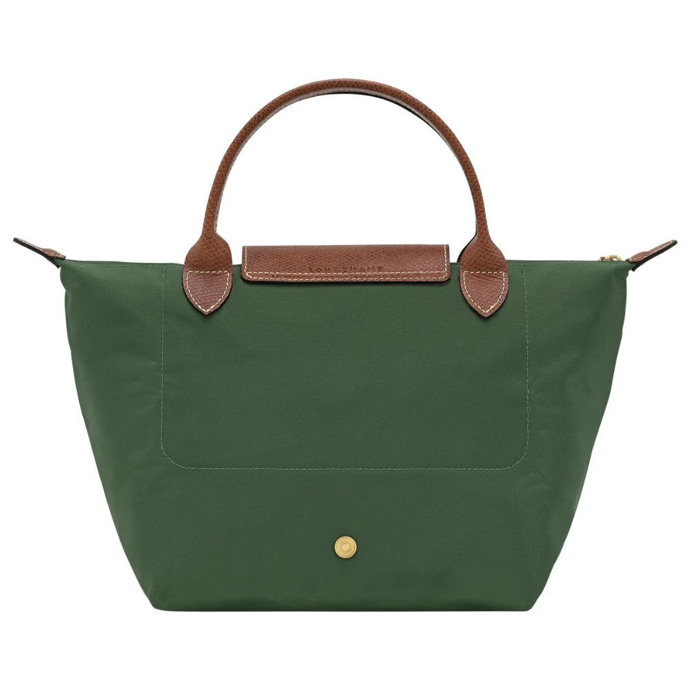 Longchamp Cartera Le Pliage Original Small Handbag British Green - Image 3