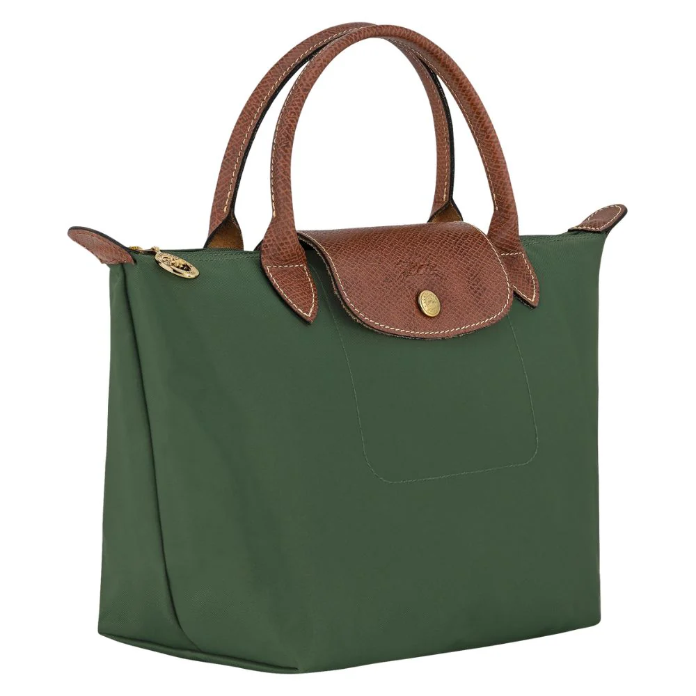 Longchamp Cartera Le Pliage Original Small Handbag British Green - Image 4