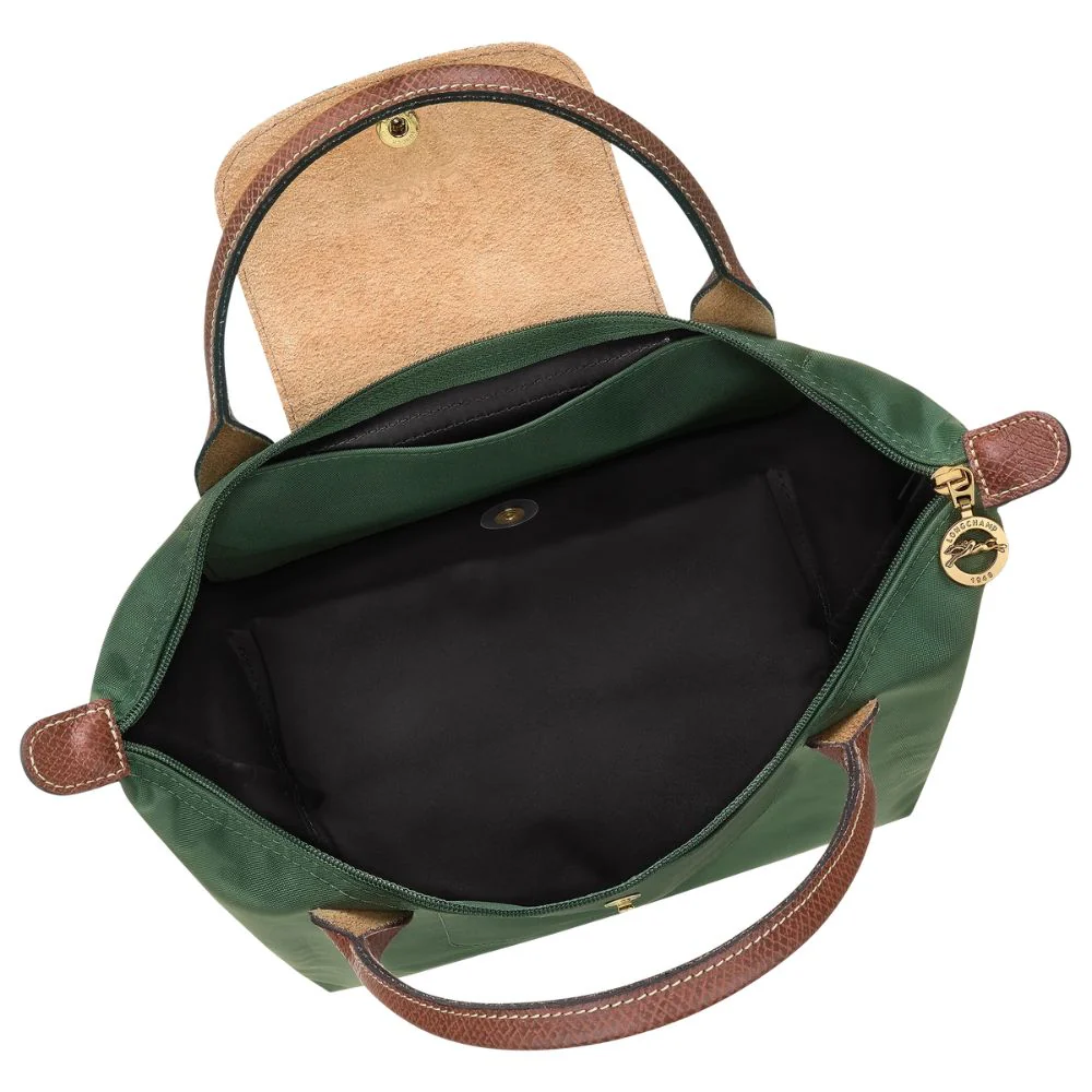 Longchamp Cartera Le Pliage Original Small Handbag British Green - Image 5