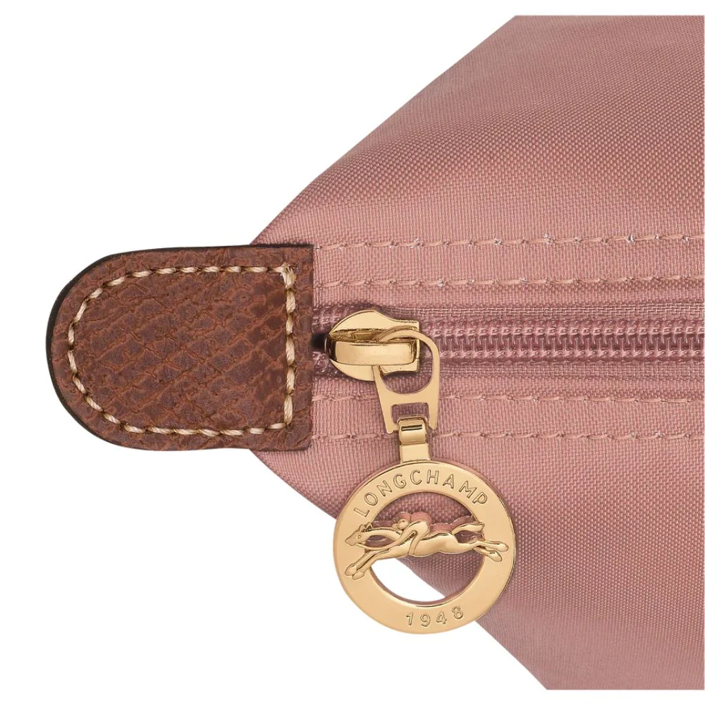 Longchamp Cartera Le Pliage Shoulder Bag Medium Color Pink Tea - Image 5