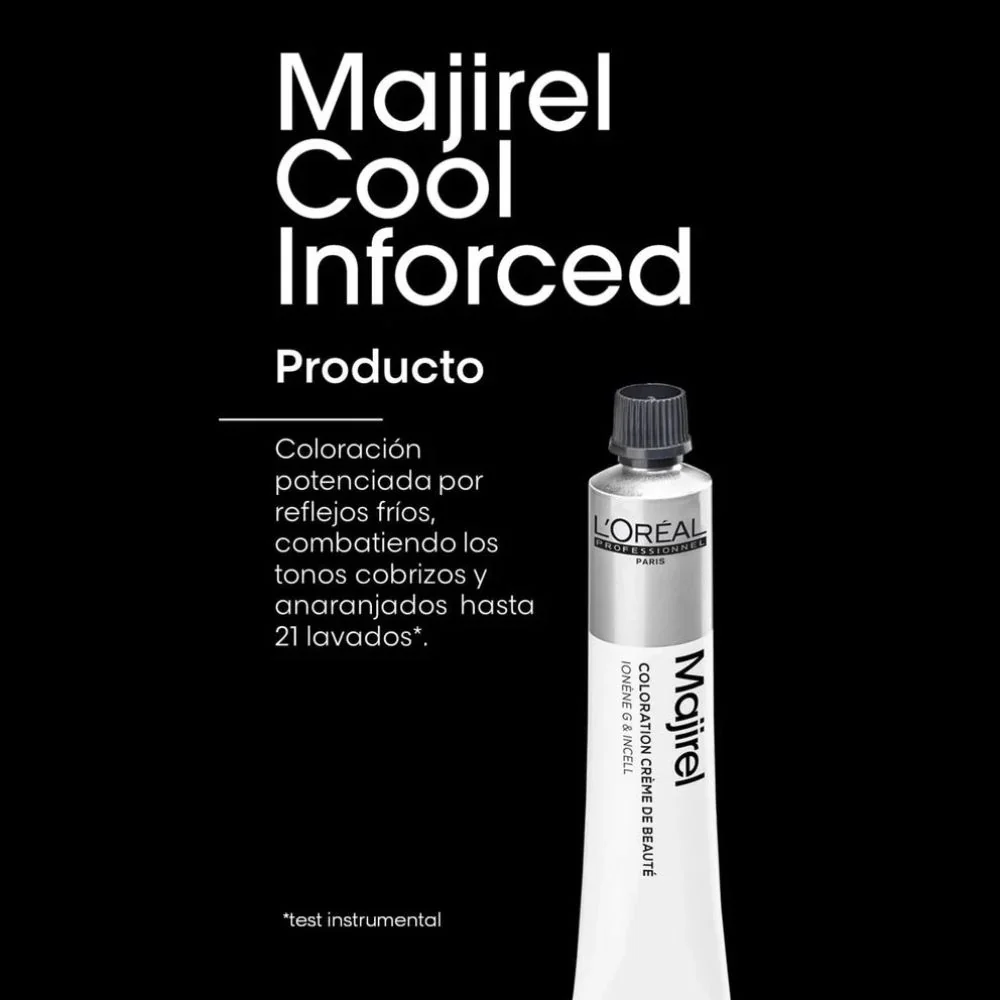 L'oreal Tinte Majirel Cool Inforced 9.1 French Blending 50ml - Image 3