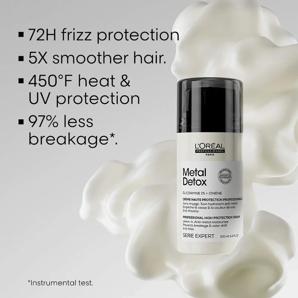 L'oreal Professionnel Metal Detox Crema Suavizante 100ml - Image 2