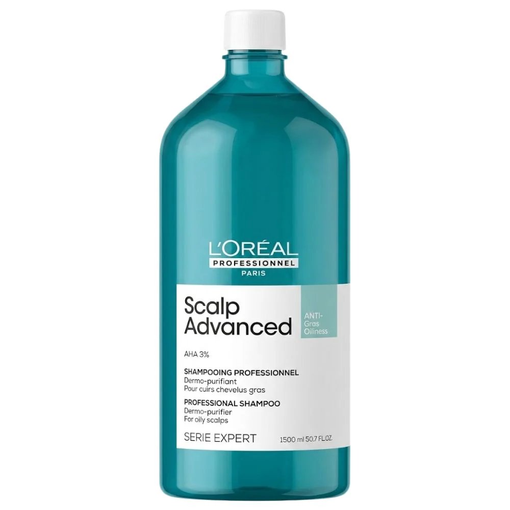 L'oreal Shampoo Professional Scalp Oily Cabello Graso 1500 ml