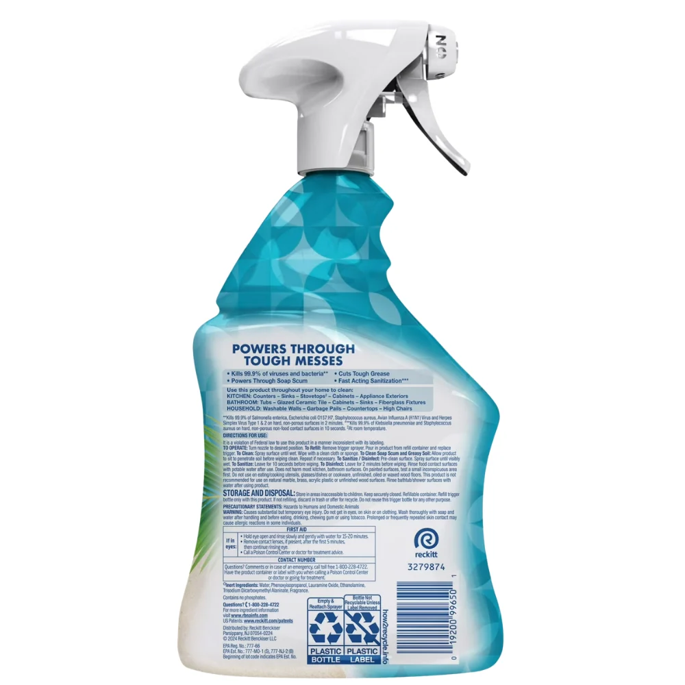 Lysol Brand New Day All Purpose Cleaner Coconut & Sea Minerals 946ml - Image 2