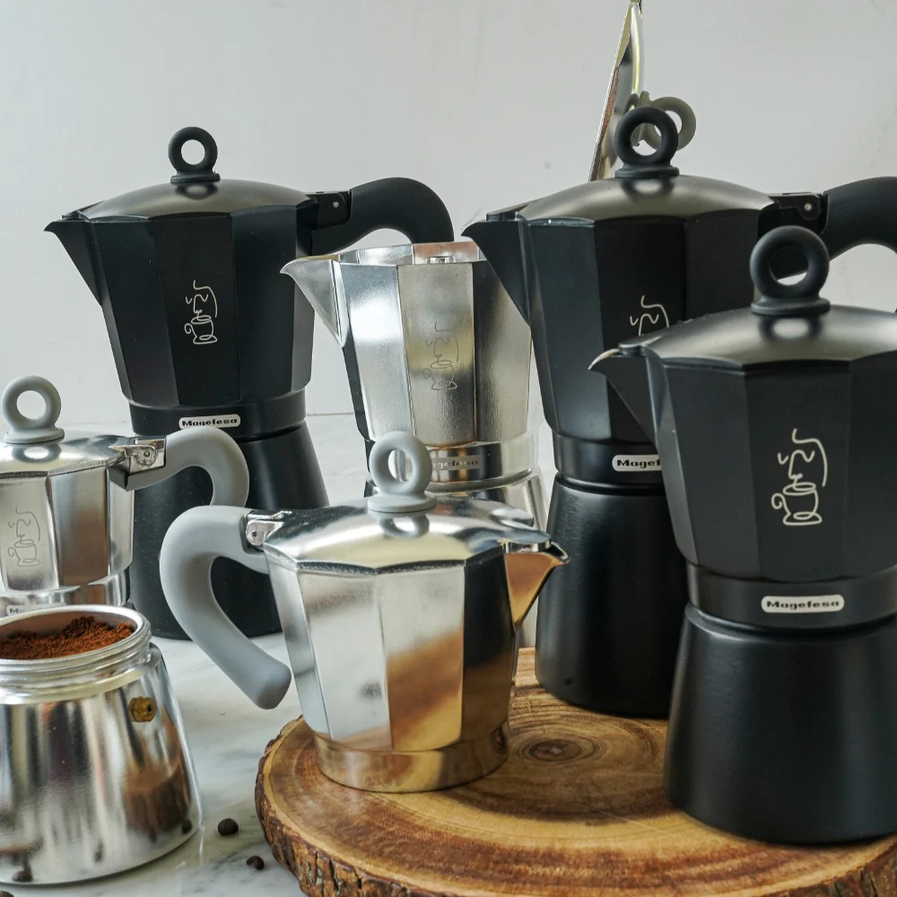 Magefesa Paolo Cafetera Italiana Negra 12 Tazas - Image 3