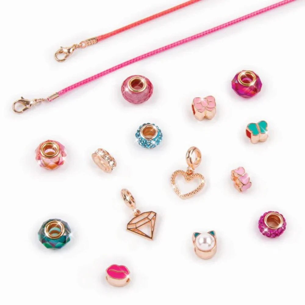 Make It Real Pulseras De Charms De Halo Bella Rosa 8+ 17Pzs - Image 3